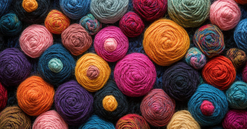 Образцы итальянской пряжи