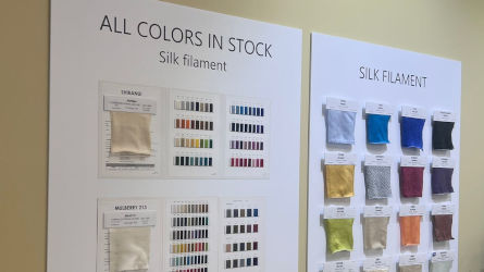 Образцы итальянской пряжи